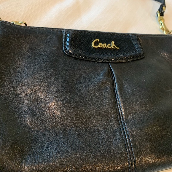 COACH Large Leather Wristlet - Picture 2 of 3